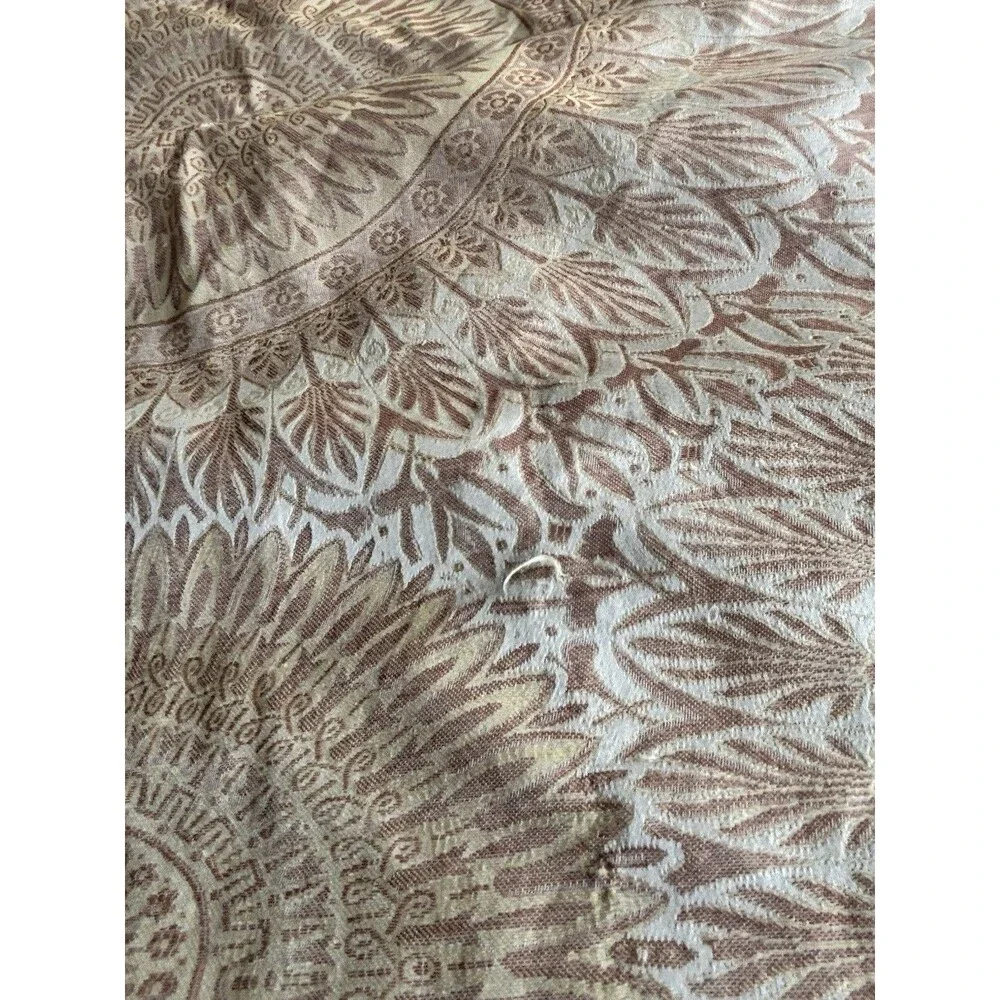 Peacock Alley Couture Gold Medallion King Duvet w/2 Shams Egyptian Cotton USA